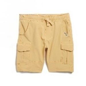 Kids Tan Cargo Shorts